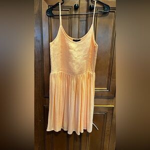 Forever 21 Peach Sleeveless Dress